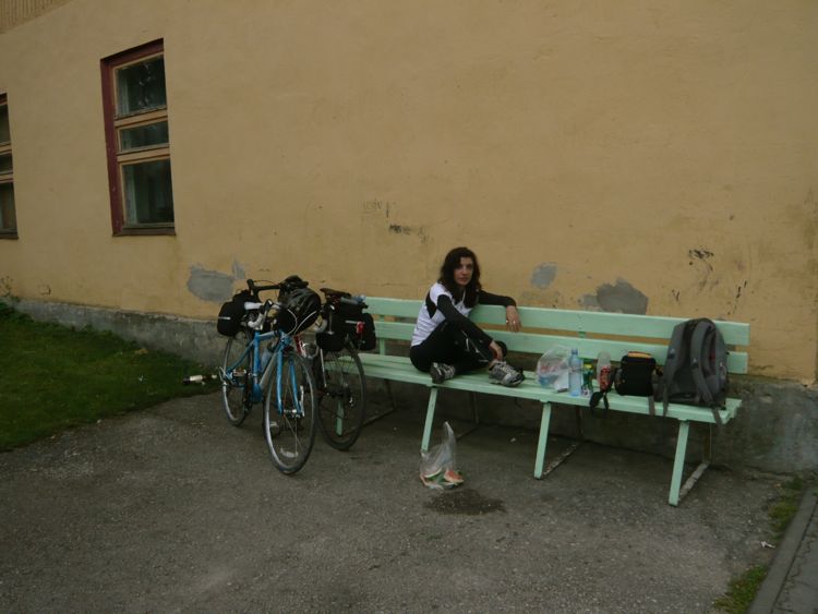 Estonia - western region - lunch break in Lihula