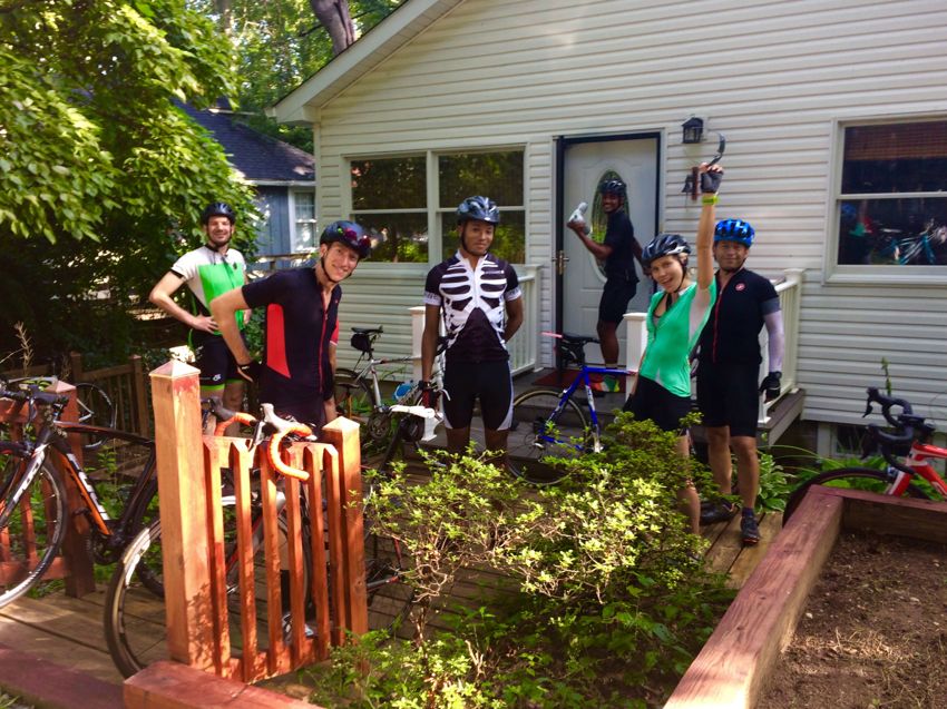 100 miles day ride in eastern long island: departure - august 2017