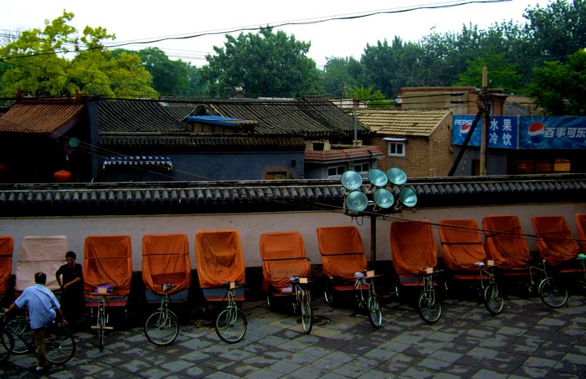 beijing - rickshaws and hutongs