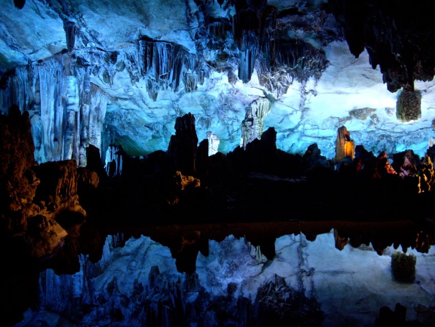 guilin - reed flute cave