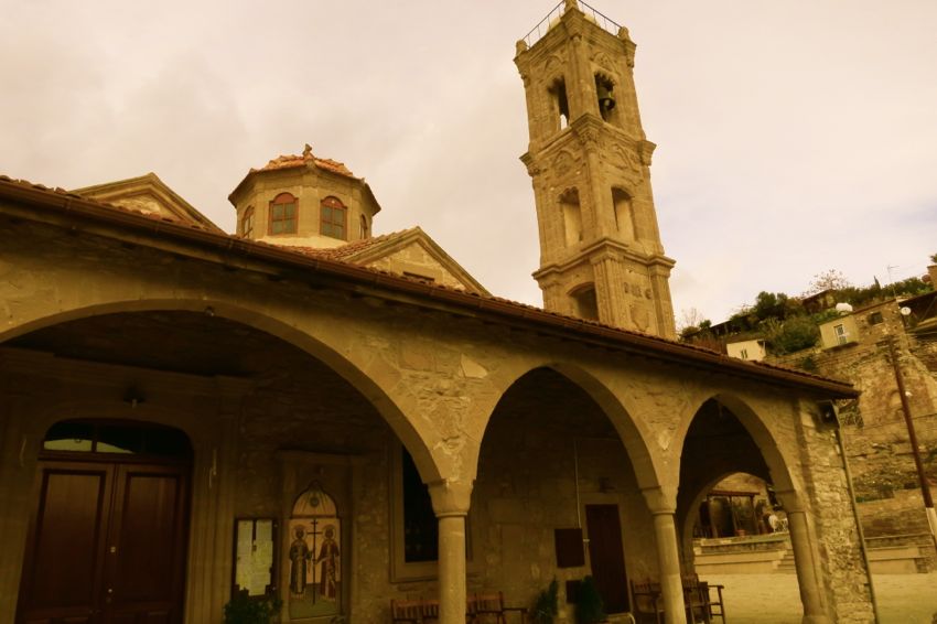 mountain village: tochni