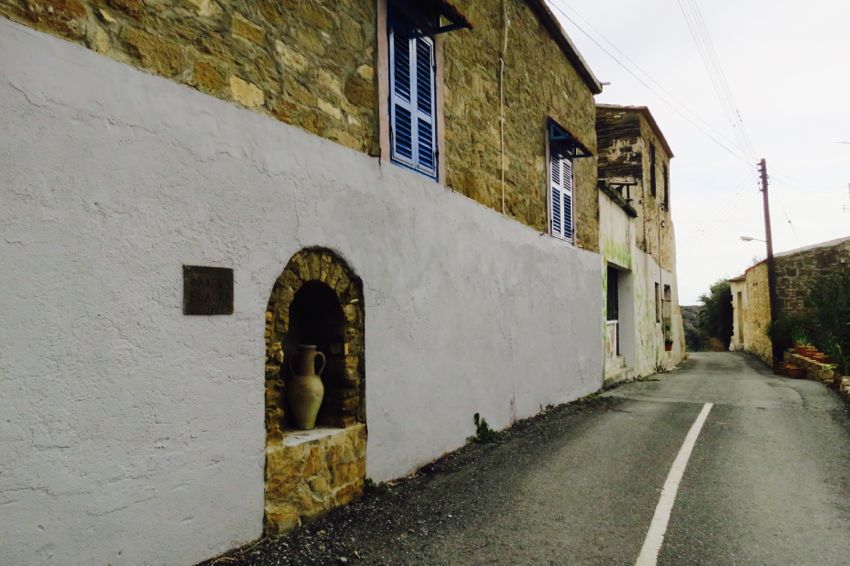 mountain village: tochni