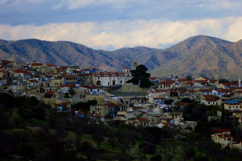 mountain village: lefkara