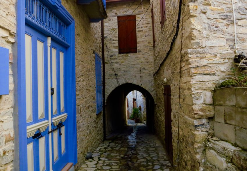 mountain village: lefkara