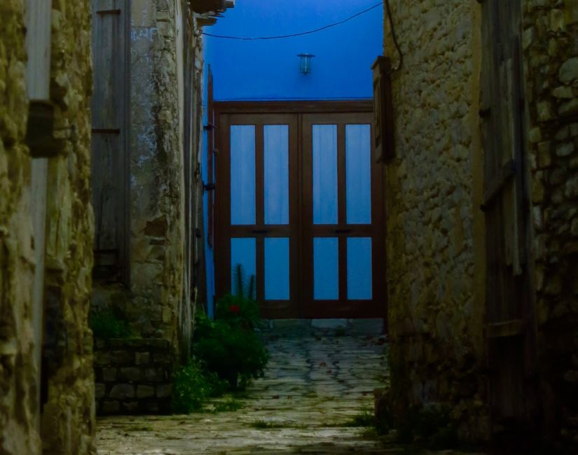 mountain village: lefkara