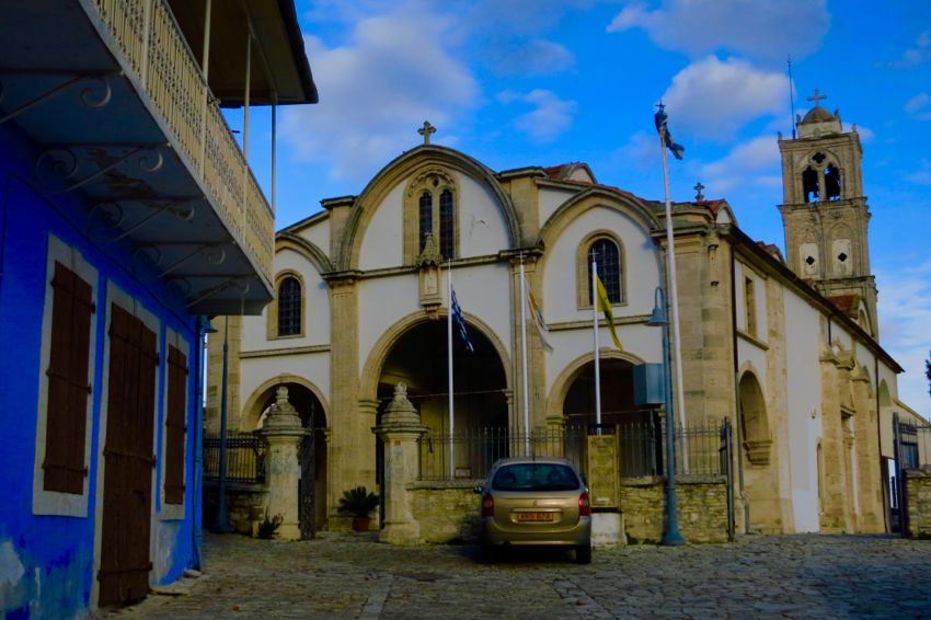 mountain village: lefkara