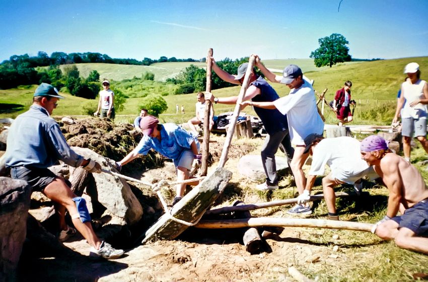 lejre - workcamp in experimental archeology (1997)