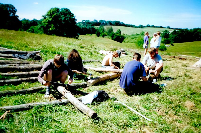 lejre - workcamp in experimental archeology (1997)