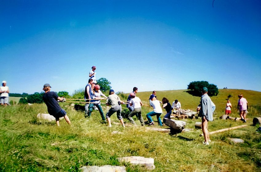 lejre - workcamp in experimental archeology (1997)