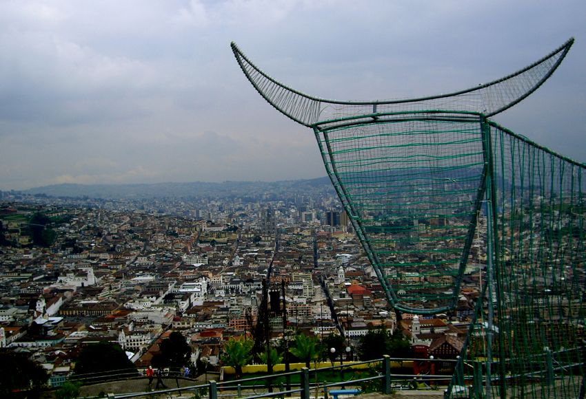 quito - view from el panecillo