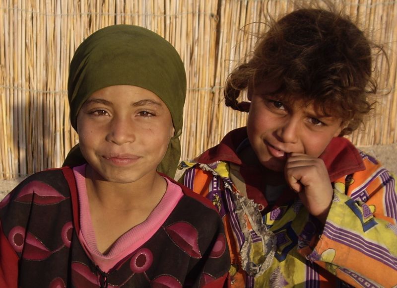eastern desert - beduin children