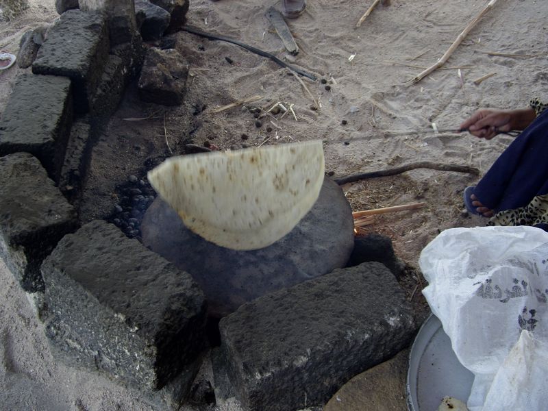 eastern desert - bread making