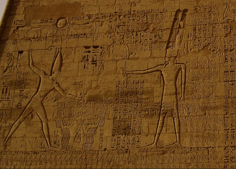 luxor west bank - habu temple