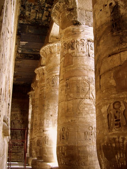 luxor west bank - habu temple