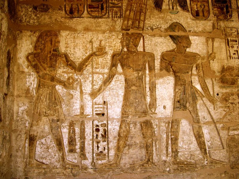 luxor west bank - habu temple