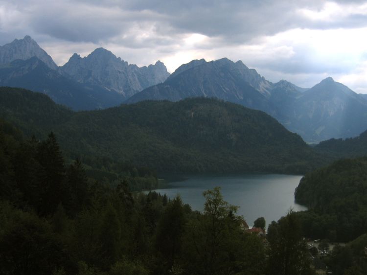 from Neuschwanstein castle