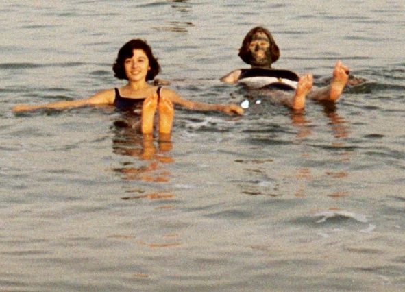 floating in the dead sea