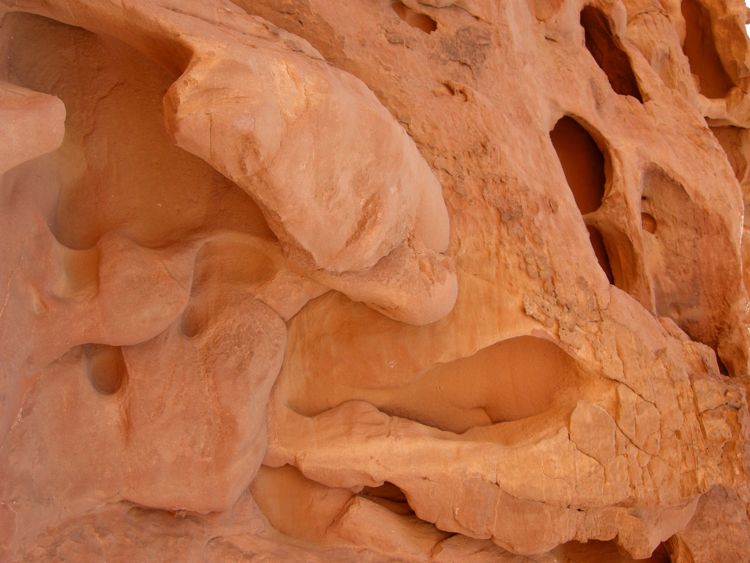 wadi rum - rock detail