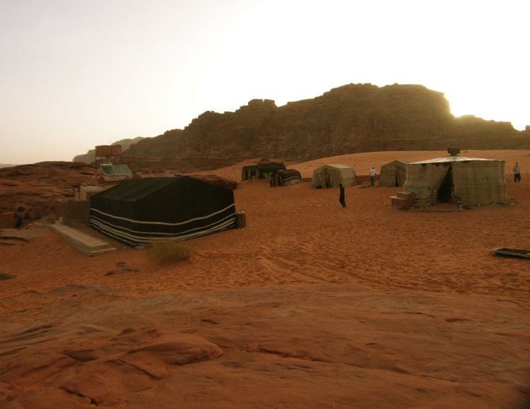 wadi rum - beduin camp