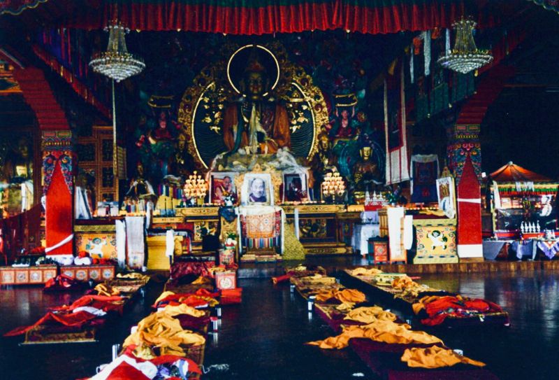 tibetan monastery - countryside