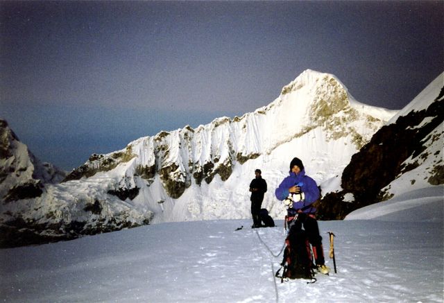 climbing pisco - before sunrise