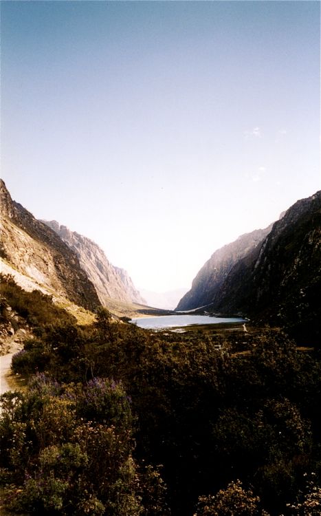 back to llanganuco valley