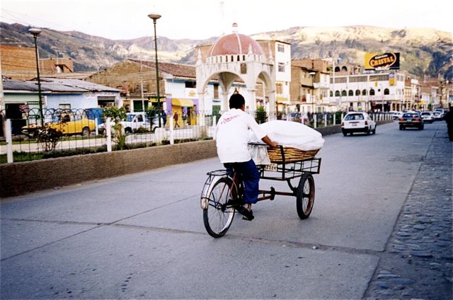 transportation in huaraz