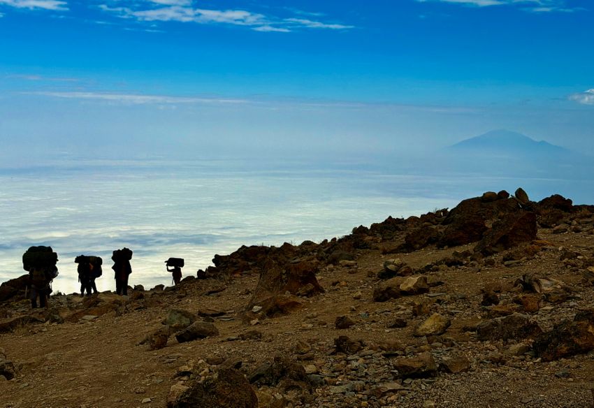 kilimanjaro climb - lemosho route