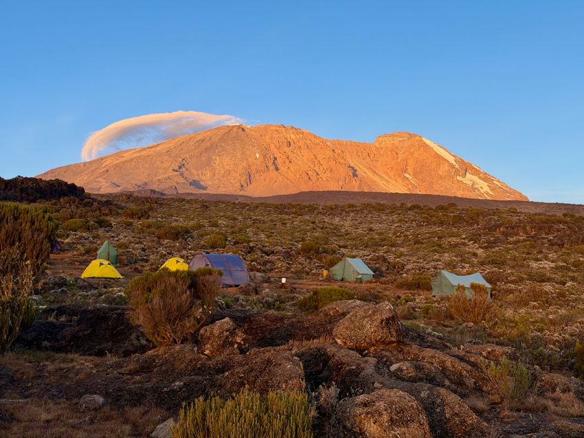 kilimanjaro climb - lemosho route