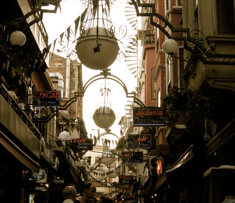 istanbul - beyoglu district