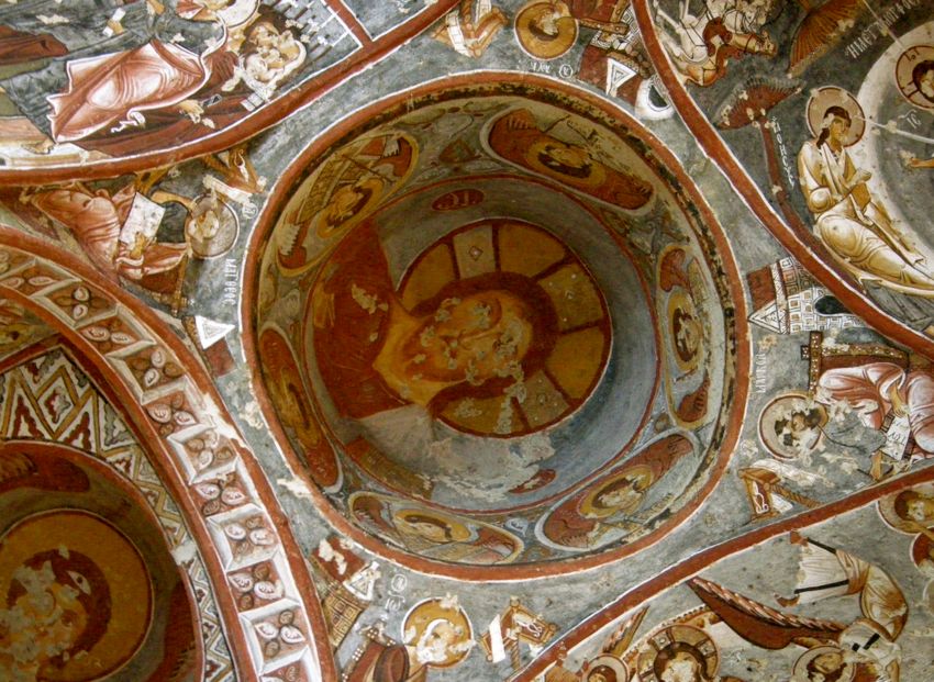 cappadocia - church in goreme open air museum
