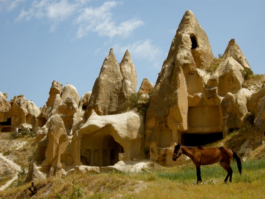 cappadocia - sword valley near goreme 